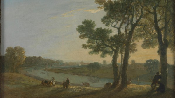 Grain collecting by Richard Wilson